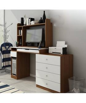 Bàn gỗ 102 - Gỗ MDF (DxRxC) 1600 x 450 x 1500 mm